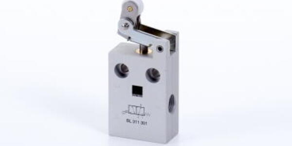 Roller lever valves with idle return